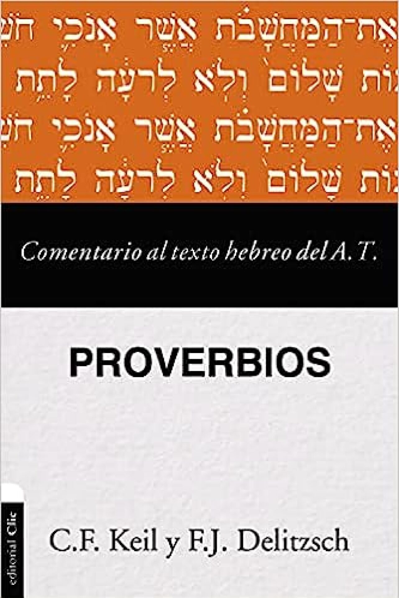 Comentario Al Texto Hebrero Del Antiguo Testamento – Proverbios - Tapa Blanda - Franz Deilitzsch