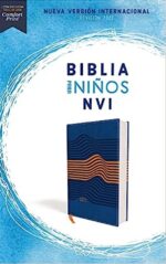 Biblia para Niños NVI, Texto Revisado 2022, Imitación Piel Azul, Comfort Print