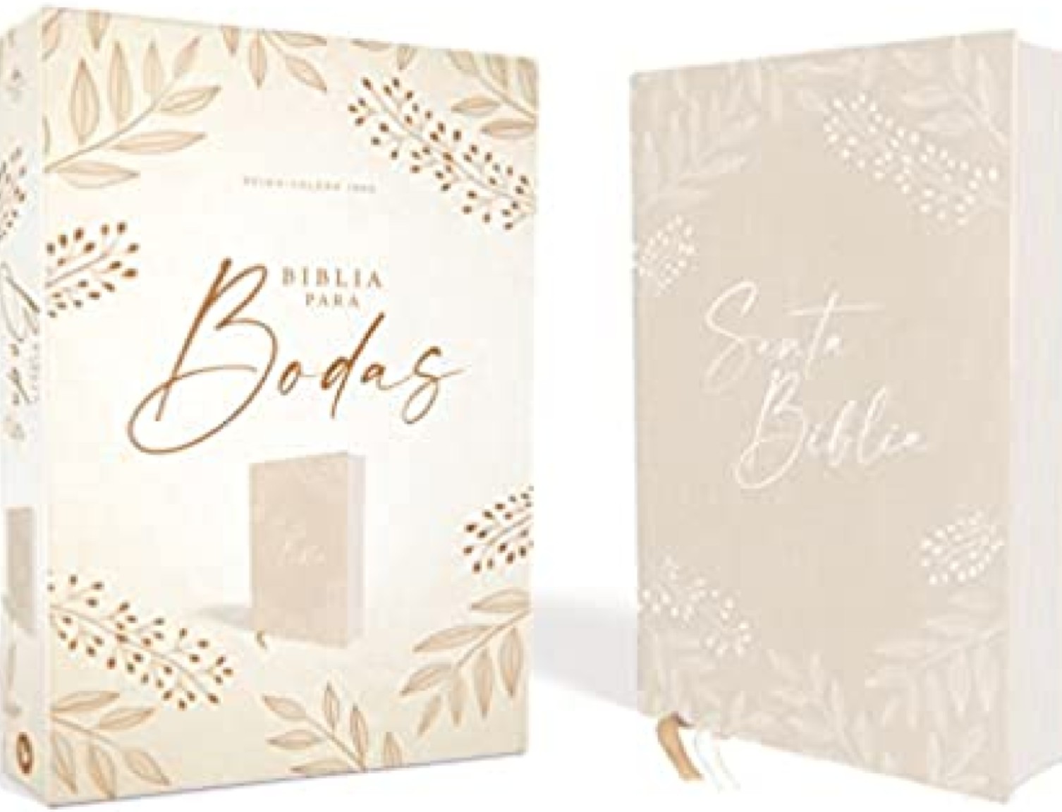 Reina-Valera 1960 Biblia Para Bodas, Tapa Dura En Tela, Caja De Regalo