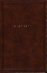 NKJV, Personal Size Reference Bible, Sovereign Collection, Leathersoft, Brown, Red Letter, Thumb Indexed, Comfort Print : Holy Bible, New King James