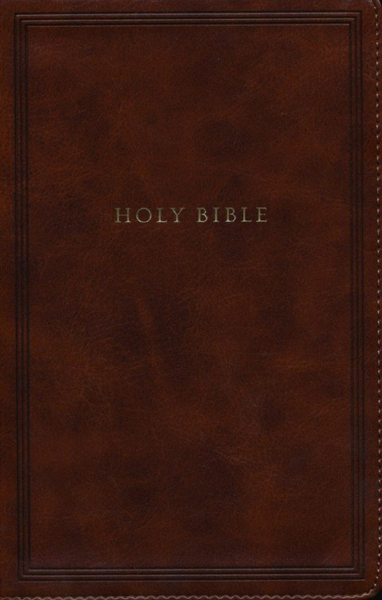 NKJV, Personal Size Reference Bible, Sovereign Collection, Leathersoft, Brown, Red Letter, Thumb Indexed, Comfort Print : Holy Bible, New King James