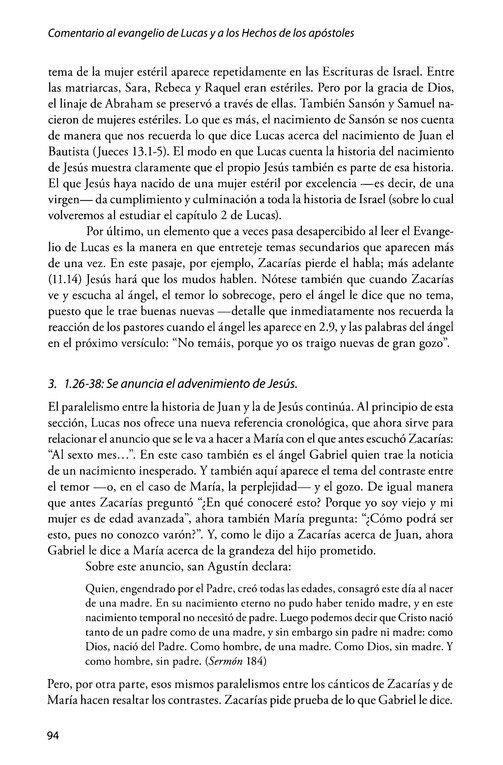 Comentario Al Evangelio De Lucas y Hechos De Los Apóstoles CTC 37 - Tapa Blanda - Justo L. Gonzalez - Imagen 12