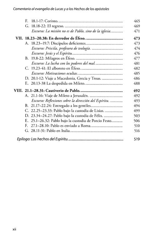 Comentario Al Evangelio De Lucas y Hechos De Los Apóstoles CTC 37 - Tapa Blanda - Justo L. Gonzalez - Imagen 6