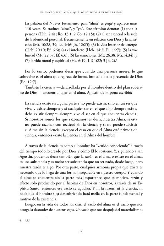 El Vacío Del Alma Que Solo Dios Puede Llenar - Tapa Blanda - Miguel Contreras - Imagen 7