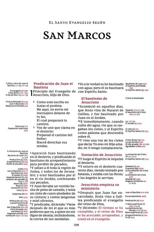 RVR 1960 Biblia de Referencia Thompson, Imitación Piel, Azul Añil Con Índice - Imagen 7