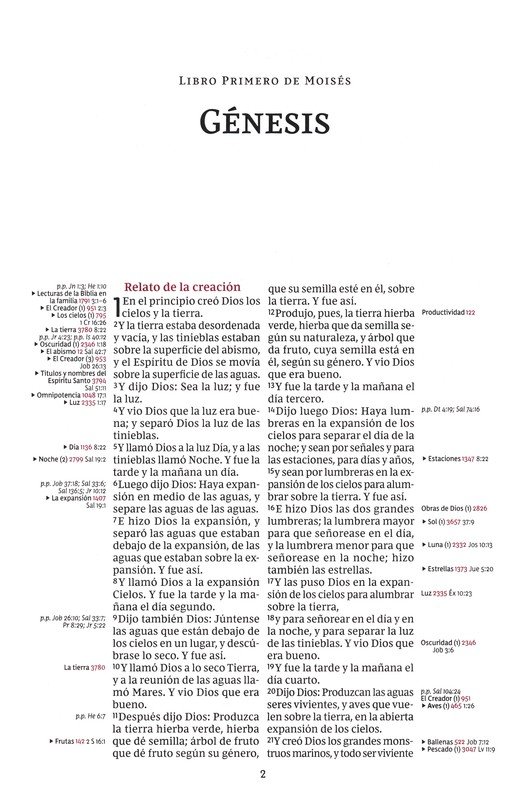 RVR 1960 Biblia de Referencia Thompson, Imitación Piel, Café Con Índice Y Cierre - Imagen 4