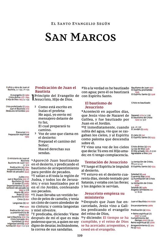 RVR 1960 Biblia de Referencia Thompson, Imitación Piel, Café Con Índice Y Cierre - Imagen 7