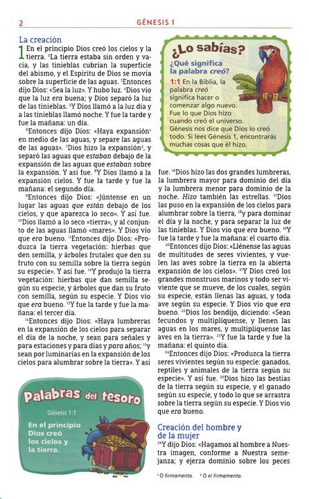 NBLA Biblia Aventura, Imitación Piel Azul, Interior A Color, Con Cierre, Edición Especial - Imagen 4