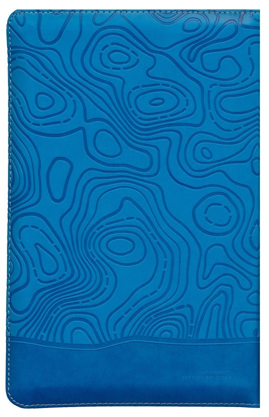 NBLA Biblia Aventura, Imitación Piel Azul, Interior A Color, Con Cierre, Edición Especial - Imagen 10