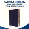 NVI Santa Biblia, Una Columna Con Referencias, Imitación Piel Azul Marino - Imagen 2