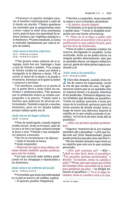 NVI, Santa Biblia, Texto Revisado 2022, Ultrafina, Tamaño Compacto, Imitación Piel Azul Lavanda, Con Cierre, Palabras De Jesús en Rojo, Comfort Print - Imagen 8