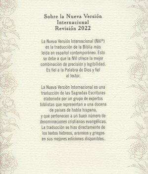 NVI Santa Biblia, Edición Artística, Tapa Dura - Imagen 3
