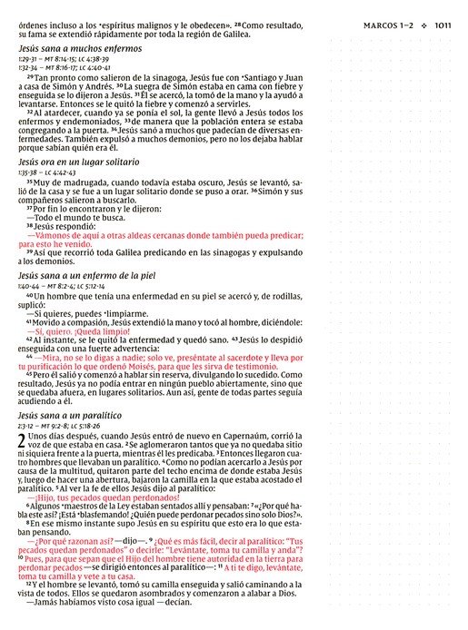 NVI, Santa Biblia, Texto Revisado 2022, Edición Artística, Tapa Dura, Palabras De Jesús En Rojo, Comfort Print - Imagen 9