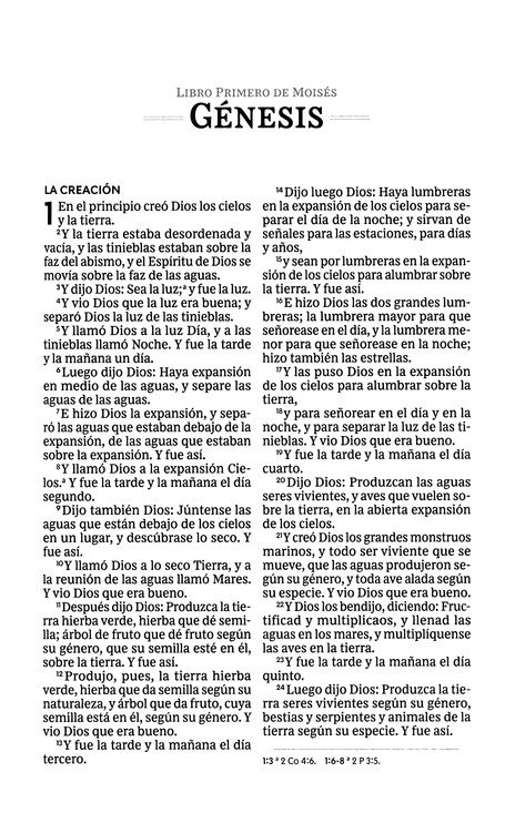 RVR60 Biblia Ultrafina Letra Grande Blanca - Imagen 4