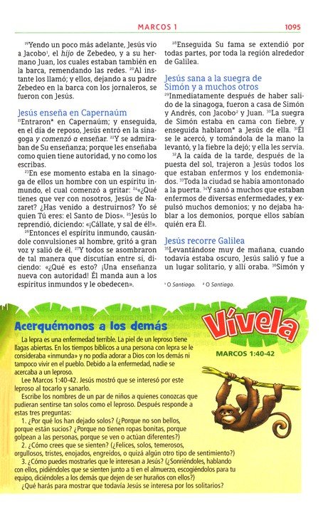 NBLA Biblia Aventura, Tapa Dura, Interior A Color, Con Cierre Magnético - Imagen 7
