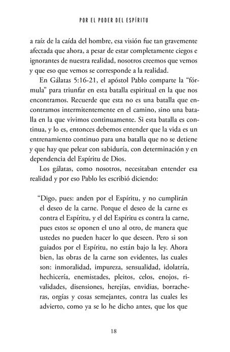 Por El Poder Del Espíritu - Tapa Blanda - Miguel Núñez - Imagen 7