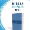 Biblia Para Niños NVI, Texto Revisado 2022, Imitación Piel Azul Celeste, Comfort Print