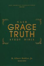 NASB, The Grace and Truth Study Bible, Hardcover, Green, Red Letter, 1995 Text, Comfort Print