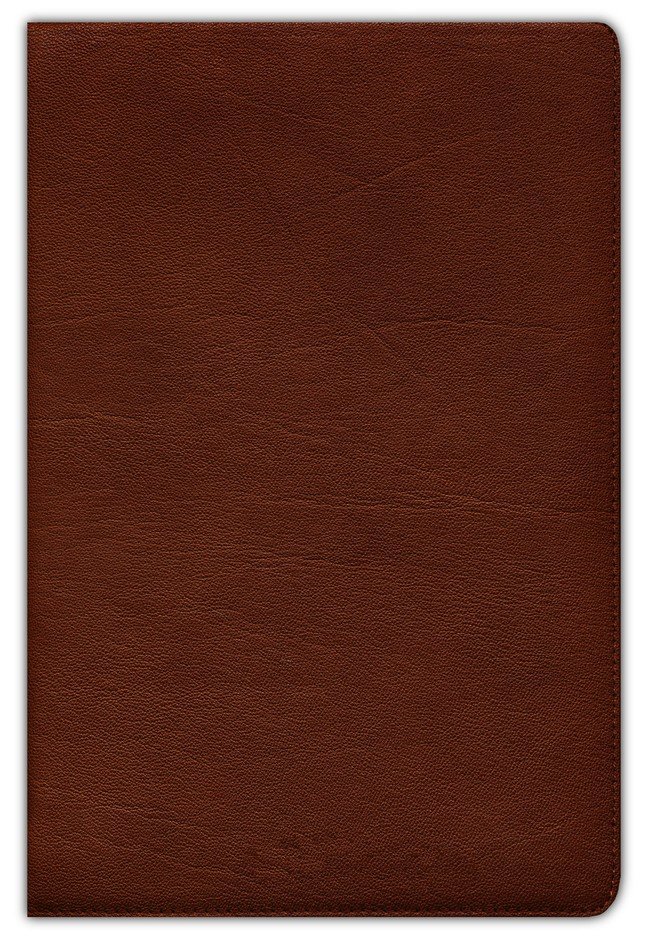 NASB, The Grace and Truth Study Bible, Premium Goatskin Leather, Brown, Premier Collection, Black Letter, 1995 Text, Art Gilded Edges, Comfort Print - Imagen 3
