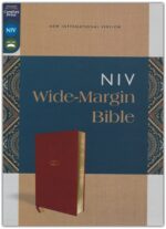 Alternative view of NIV, Wide Margin Bible, Leathersoft, Brown, Red Letter, Comfort Print