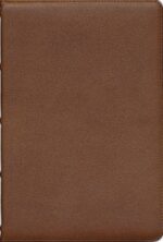 NKJV, Reference Bible, Classic Verse-by-Verse, Center-Column, Premium Goatskin Leather, Brown, Premier Collection, Red Letter, Comfort Print : Holy Bible, New King James Version