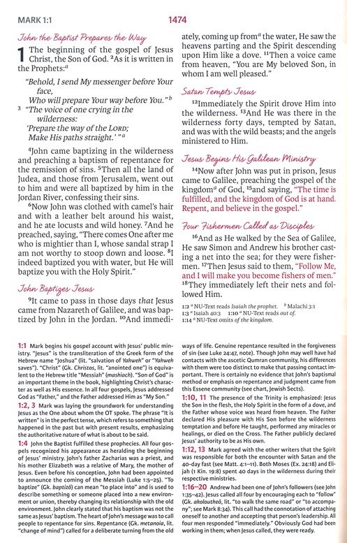 NKJV, The Woman's Study Bible, Genuine Leather, Black, Red Letter, Full-Color Edition : Receiving God's Truth for Balance, Hope and Transformation - Imagen 7
