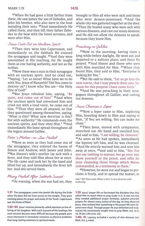 NKJV, The Woman's Study Bible, Genuine Leather, Black, Red Letter, Full-Color Edition : Receiving God's Truth for Balance, Hope and Transformation - Imagen 8
