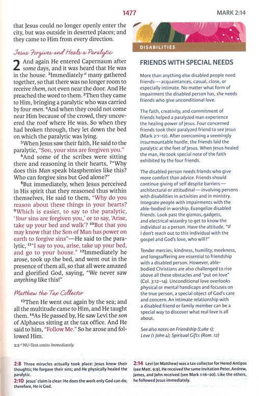 NKJV, The Woman's Study Bible, Genuine Leather, Black, Red Letter, Full-Color Edition : Receiving God's Truth for Balance, Hope and Transformation - Imagen 9