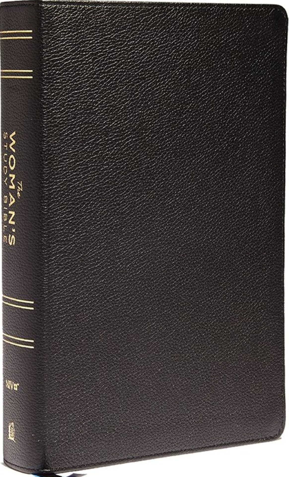 NIV, The Woman's Study Bible, Genuine Leather, Black, Full-Color, Red Letter : Receiving God's Truth for Balance, Hope, and Transformation