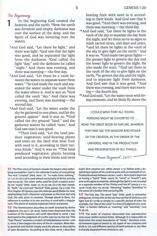 NIV, The Woman's Study Bible, Genuine Leather, Black, Full-Color, Red Letter : Receiving God's Truth for Balance, Hope, and Transformation - Imagen 4
