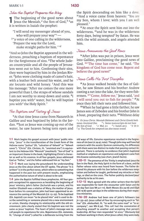 NIV, The Woman's Study Bible, Genuine Leather, Black, Full-Color, Red Letter : Receiving God's Truth for Balance, Hope, and Transformation - Imagen 7