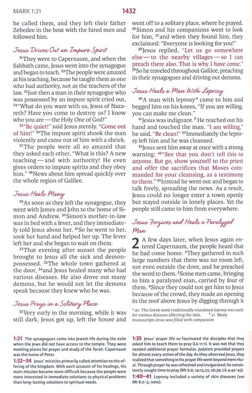 NIV, The Woman's Study Bible, Genuine Leather, Black, Full-Color, Red Letter : Receiving God's Truth for Balance, Hope, and Transformation - Imagen 8