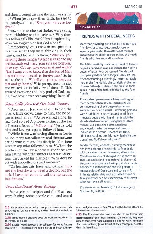 NIV, The Woman's Study Bible, Genuine Leather, Black, Full-Color, Red Letter : Receiving God's Truth for Balance, Hope, and Transformation - Imagen 9