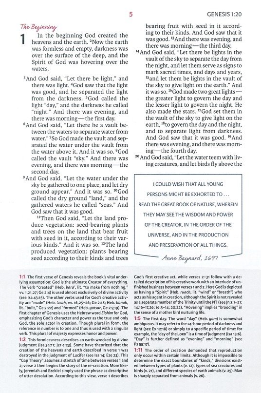 NIV, The Woman's Study Bible, Genuine Leather, Black, Full-Color, Red Letter, Thumb Indexed : Receiving God's Truth for Balance, Hope, and Transformation - Imagen 4