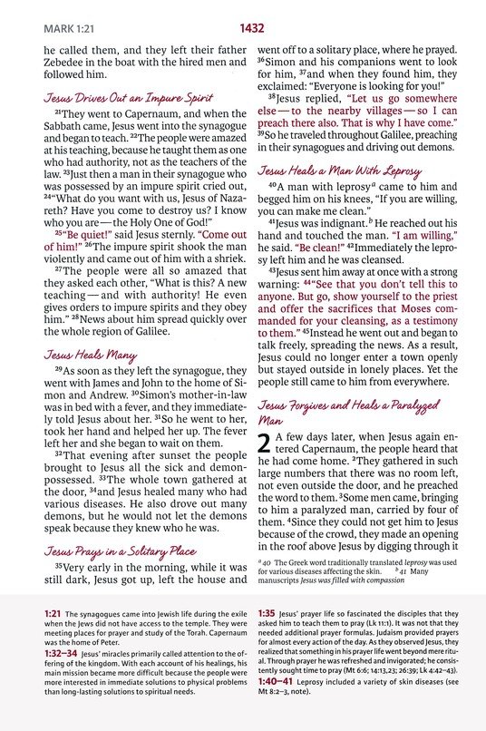 NIV, The Woman's Study Bible, Genuine Leather, Black, Full-Color, Red Letter, Thumb Indexed : Receiving God's Truth for Balance, Hope, and Transformation - Imagen 9