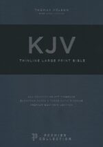 Alternative view of KJV, Thinline Bible, Large Print, Premium Goatskin Leather, Black, Premier Collection, Red Letter, Comfort Print : Holy Bible, King James Version