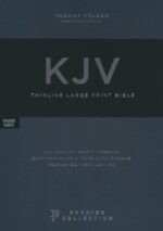 Alternative view of KJV, Thinline Bible, Large Print, Premium Goatskin Leather, Black, Premier Collection, Red Letter, Thumb Indexed, Comfort Print : Holy Bible, King James