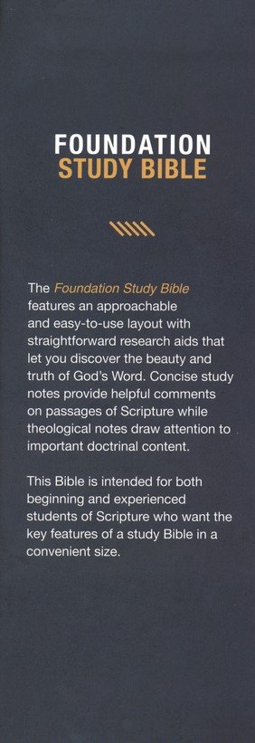 KJV, Foundation Study Bible, Large Print, Hardcover, Red Letter, Comfort Print : Holy Bible, King James Version - Imagen 3