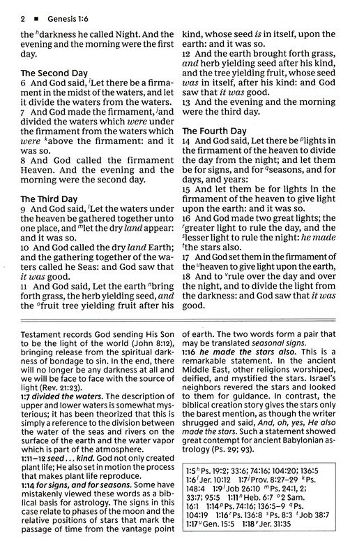 KJV, Foundation Study Bible, Large Print, Hardcover, Red Letter, Comfort Print : Holy Bible, King James Version - Imagen 5