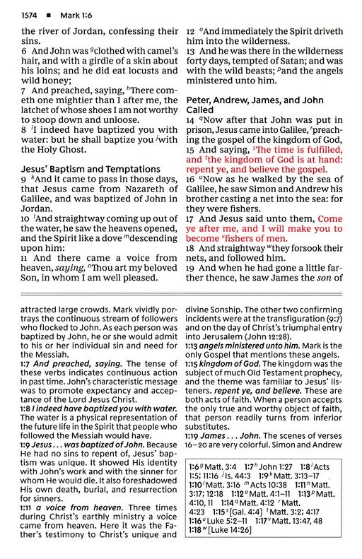 KJV, Foundation Study Bible, Large Print, Hardcover, Red Letter, Comfort Print : Holy Bible, King James Version - Imagen 8