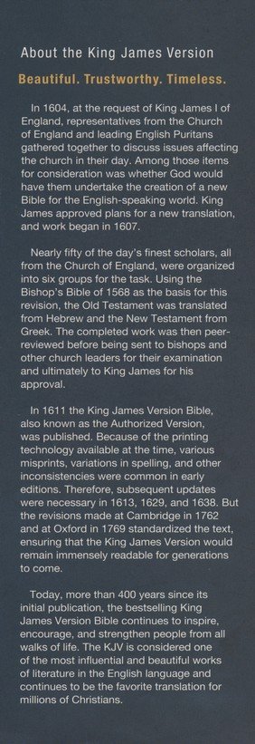KJV, Foundation Study Bible, Large Print, Hardcover, Red Letter, Comfort Print : Holy Bible, King James Version - Imagen 10