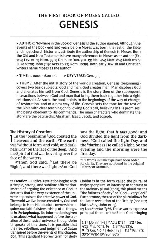 NKJV, Foundation Study Bible, Large Print, Leathersoft, Blue, Red Letter, Thumb Indexed, Comfort Print : Holy Bible, New King James Version - Imagen 5