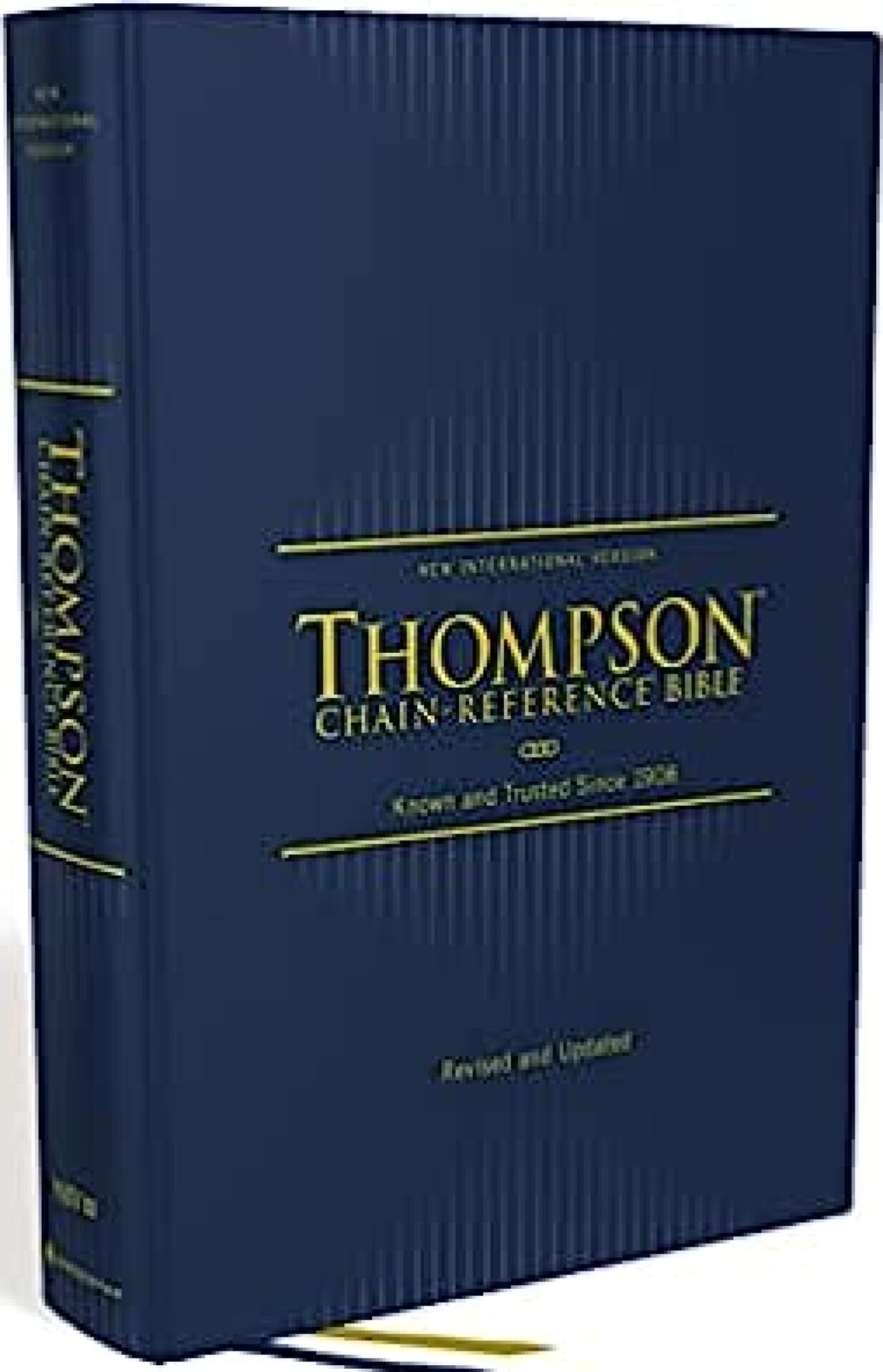 NIV, Thompson Chain-Reference Bible, Hardcover, Navy, Red Letter, Comfort Print