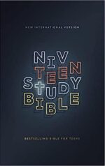NIV, Teen Study Bible, Hardcover, Navy, Comfort Print