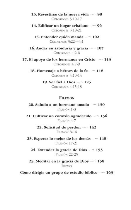 Colosenses/Filemón: Descubre la gracia de Dios - Tapa Blanda - Elizabeth George - Imagen 4