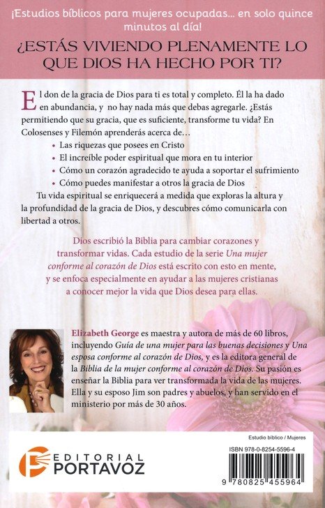 Colosenses/Filemón: Descubre la gracia de Dios - Tapa Blanda - Elizabeth George - Imagen 11