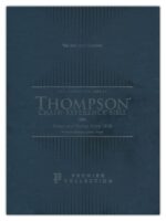 Alternative view of NIV, Thompson Chain-Reference Bible, Large Print, European Bonded Leather, Black, Red Letter, Comfort Print