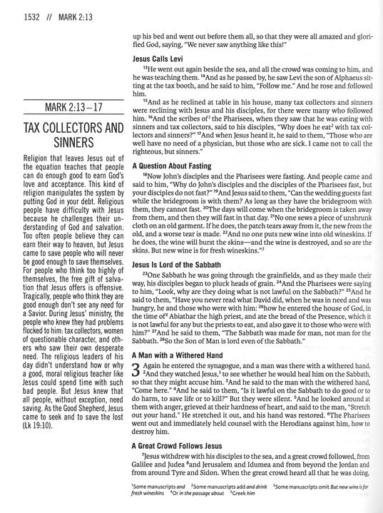 The Jesus Bible Artist Edition, ESV, Leathersoft, Peach Floral - Imagen 9