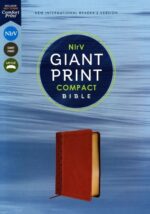 Alternative view of NIrV, Giant Print Compact Bible, Leathersoft, Brown, Comfort Print