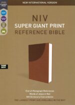 Alternative view of NIV, Super Giant Print Reference Bible, Leathersoft, Brown, Red Letter, Thumb Indexed, Comfort Print